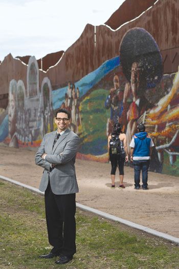 Teacher Hector Acosta